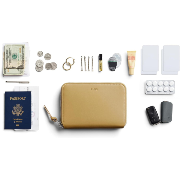 Bellroy Folio Kadn Czdan (Mustard)