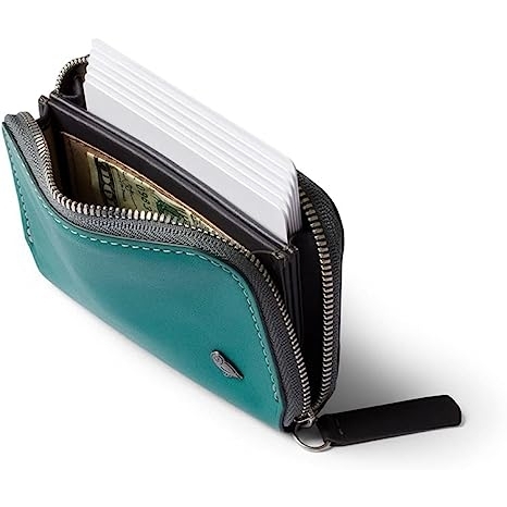 Bellroy Folio RFID Mini Deri Kadn Czdan(Teal)