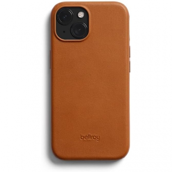Bellroy Apple iPhone 15 Deri Klf-Terracotta