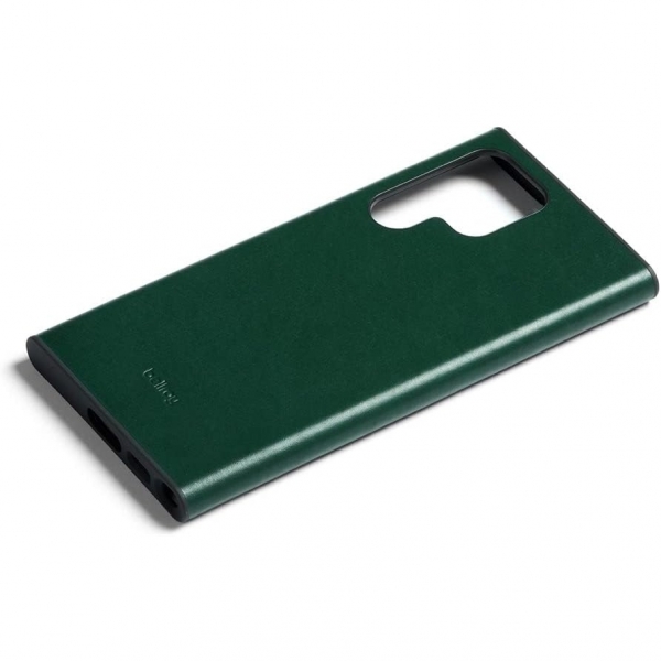 Bellroy Galaxy S22 Ultra Deri Klf-RacingGreen