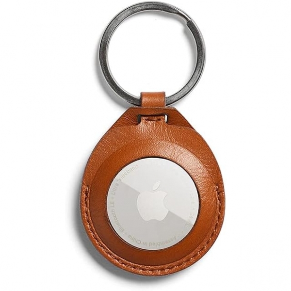 Bellroy AirTag in Deri Klf-Terracotta