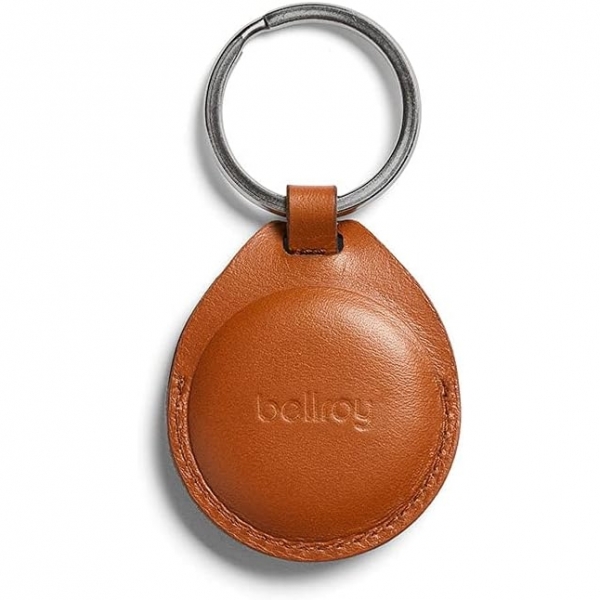 Bellroy AirTag in Deri Klf-Terracotta