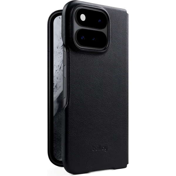 Bellroy Google Pixel 11 Pro Fold Deri Manyetik K�l�f-Black