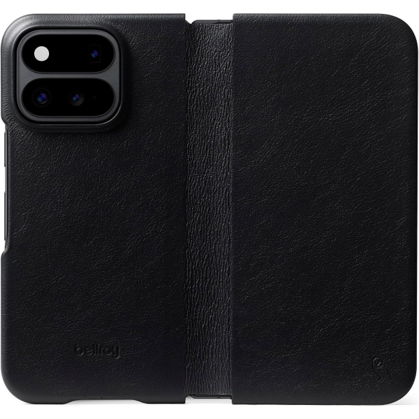 Bellroy Google Pixel 11 Pro Fold Deri Manyetik K�l�f-Black