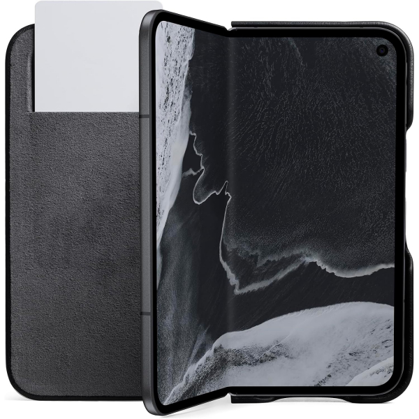 Bellroy Google Pixel 11 Pro Fold Deri Manyetik K�l�f-Black