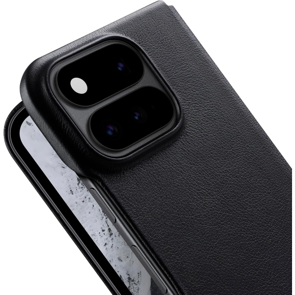 Bellroy Google Pixel 11 Pro Fold Deri Manyetik K�l�f-Black