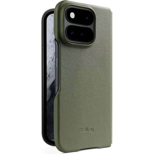 Bellroy Google Pixel 11 Pro Fold Deri Manyetik K�l�f-Artichoke