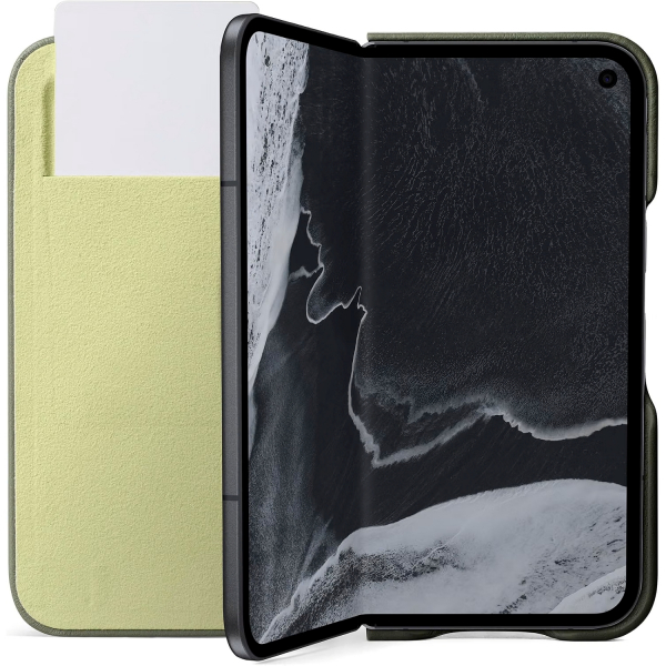 Bellroy Google Pixel 11 Pro Fold Deri Manyetik K�l�f-Artichoke