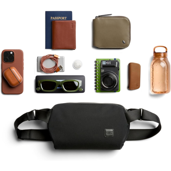 Bellroy Classic Sling Ayarlanabilir apraz anta-Black