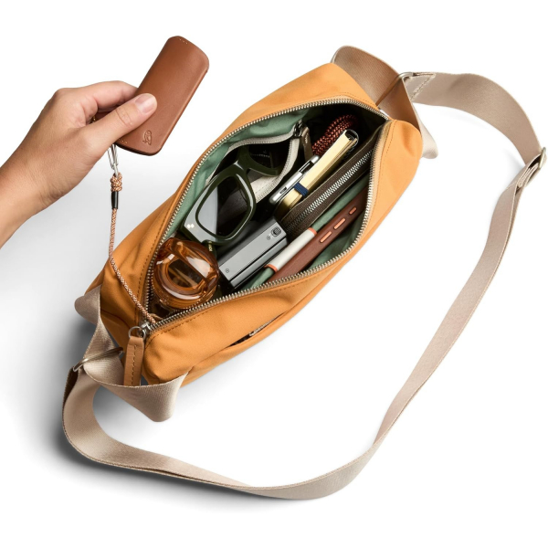 Bellroy Classic Sling Ayarlanabilir apraz anta-Butterscotch