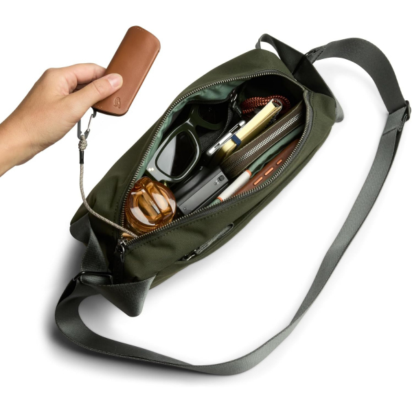 Bellroy Classic Sling Ayarlanabilir apraz anta-Olive 