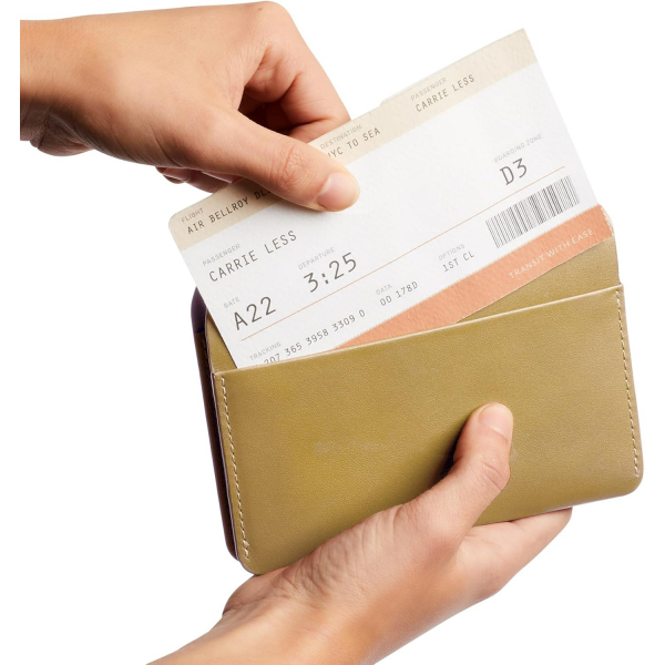Bellroy Pasaport Klf-Mustard