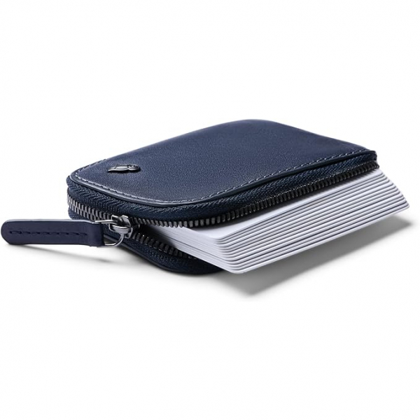 Bellroy RFID Korumal� Erkek Deri C�zdan-Navy