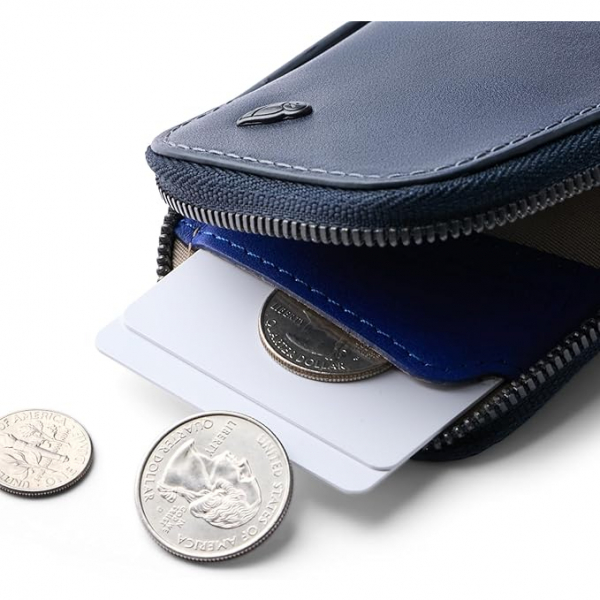 Bellroy RFID Korumal Erkek Deri Czdan (Navy)