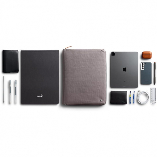 Bellroy Tokyo Folio Tablet antas (12.9 in)-StormGrey