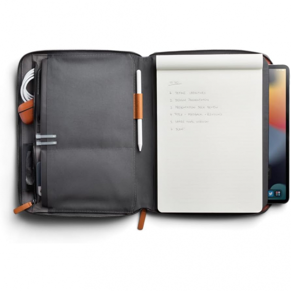 Bellroy Tokyo Folio Tablet antas (12.9 in)-StormGrey