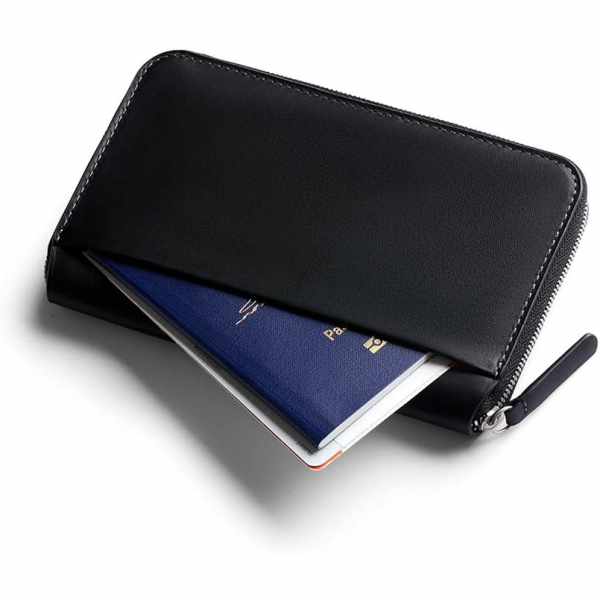 Bellroy Travel Folio Deri Kadn Czdan(Black)
