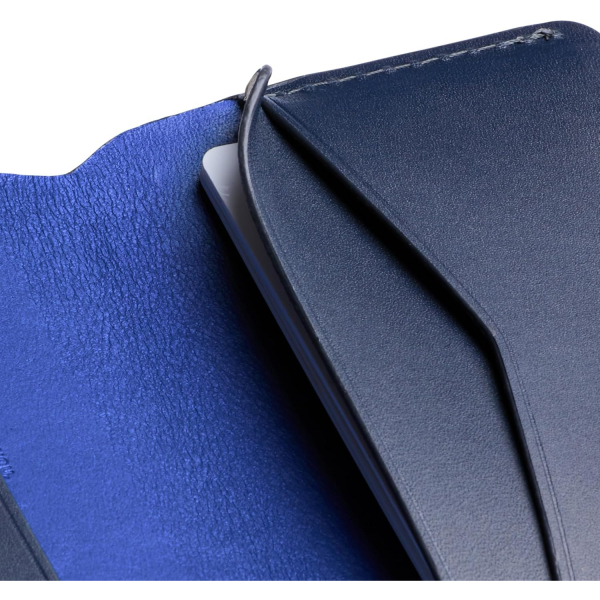 Bellroy Under Cover Deri Czdan -Navy 