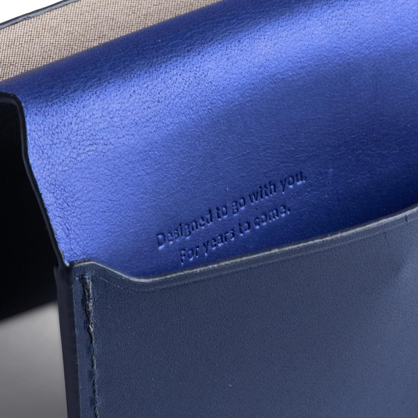Bellroy Under Cover Deri Czdan -Navy 