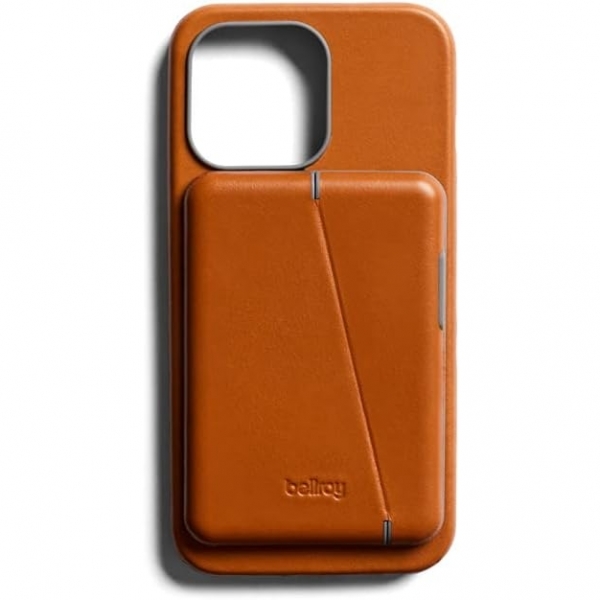 Bellroy iPhone 13 Pro Czdan Deri Klf-Terracotta