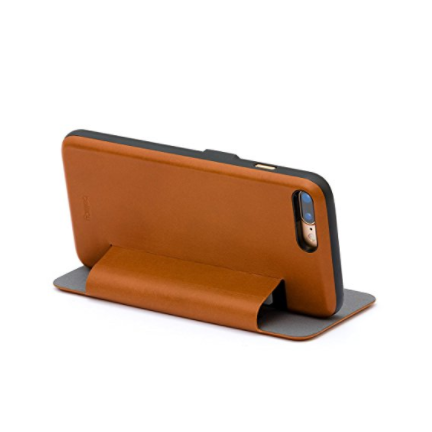 Bellroy iPhone 8 Deri Czdan Klf-Caramel