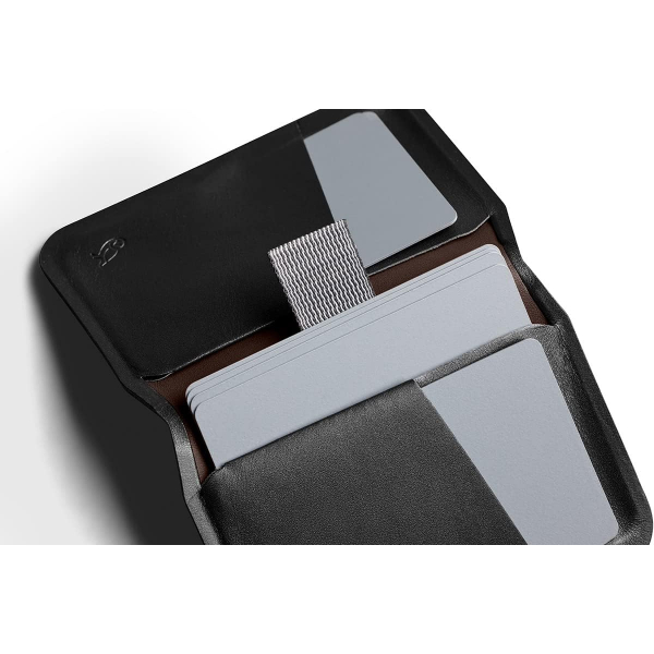 Bigardini RFID Korumal Erkek Deri Kartlk (Black)