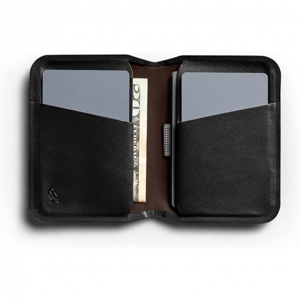 Bigardini RFID Korumal Erkek Deri Kartlk (Black)