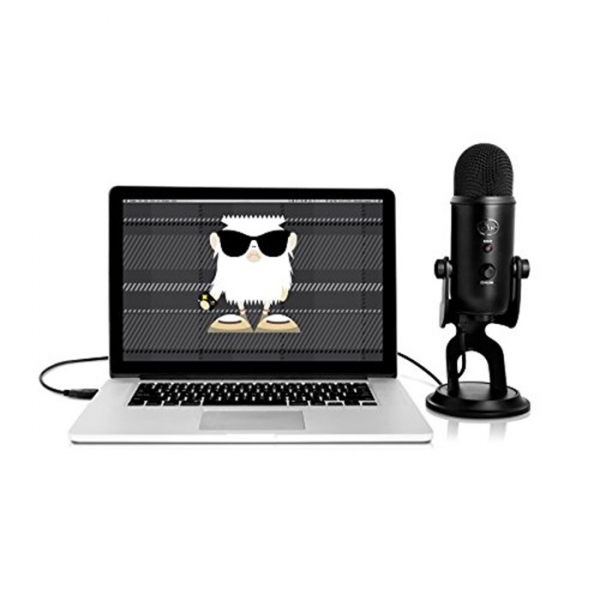 Blue Microphones Yeti Usb Microphone - Blackout Edition