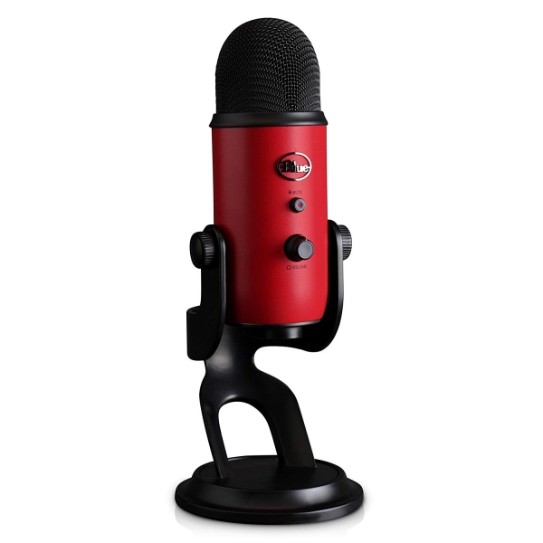 Blue Yeti USB Microphone - Satin Red