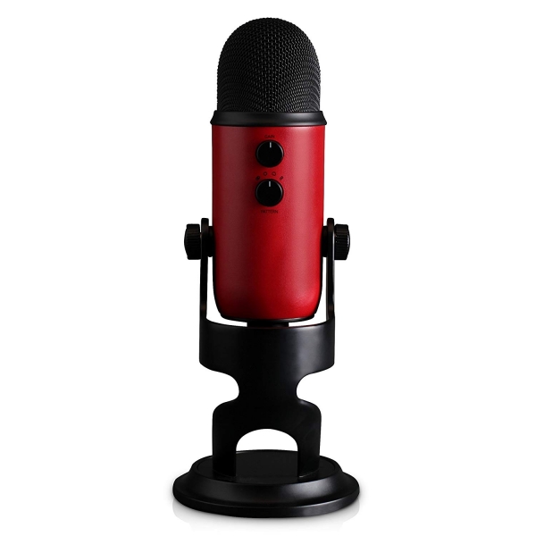 Blue Yeti USB Microphone - Satin Red