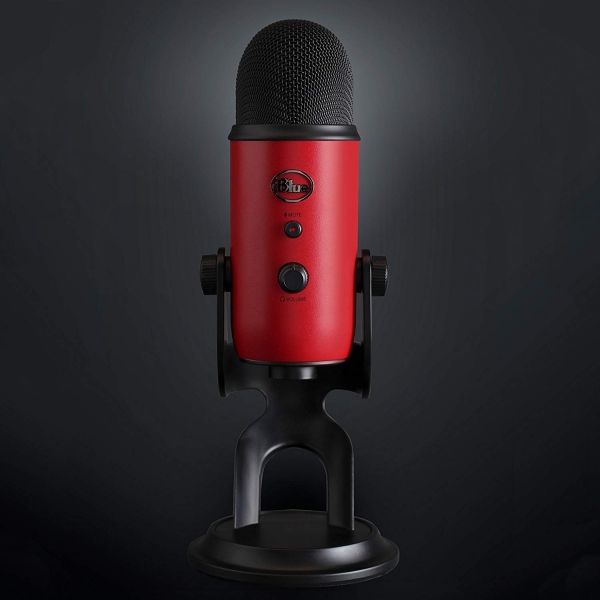 Blue Yeti USB Microphone - Satin Red