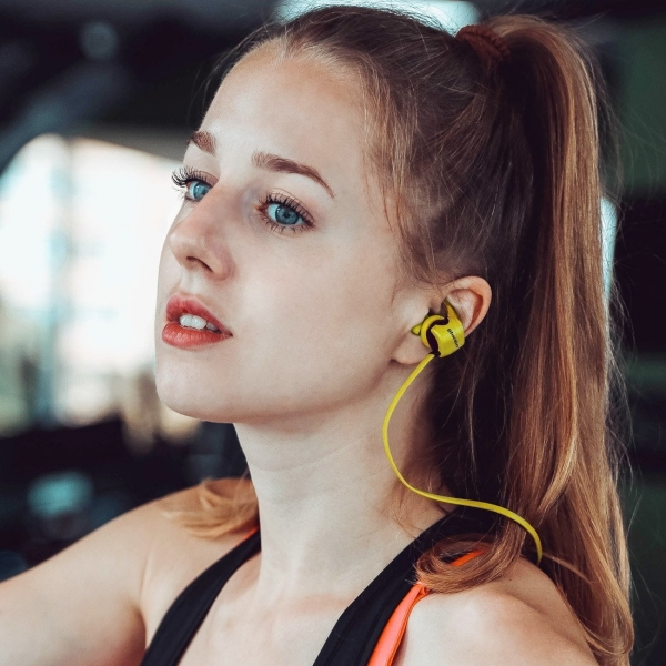 Bluedio Kablosuz Kancal� Kulak ��i Kulakl�k-Yellow