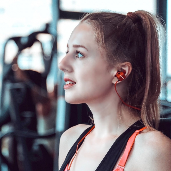 Bluedio Kablosuz Kancal� Kulak ��i Kulakl�k-Red