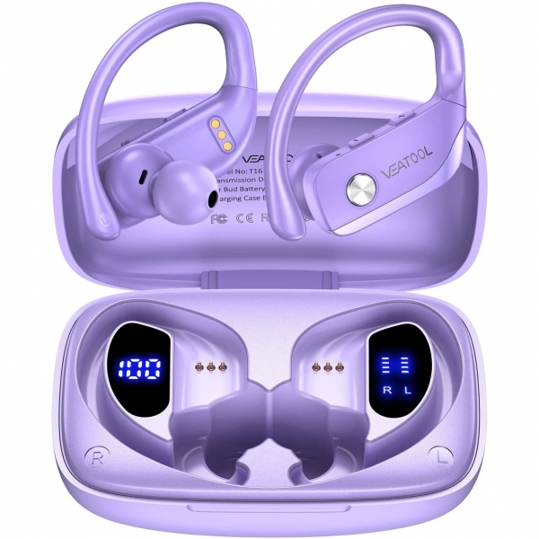 Bmani Bluetooth Kancal Kulak i Kulaklk-Purple