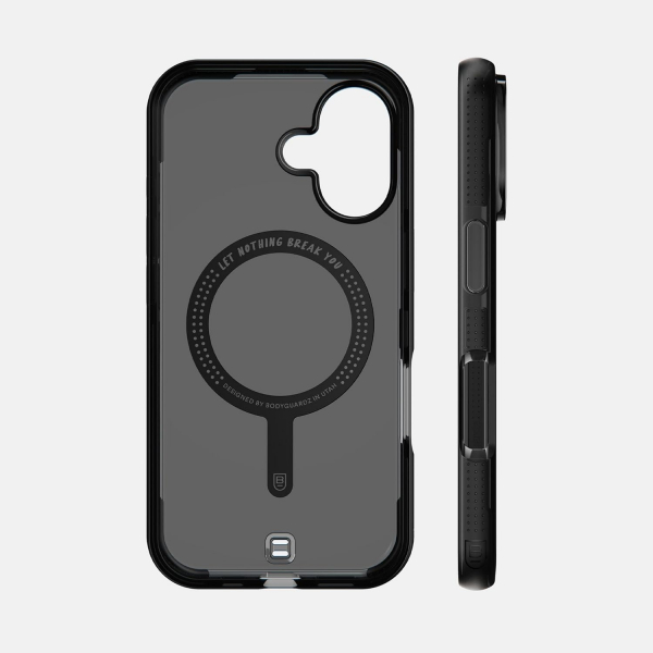 BodyGuardz Apple iPhone 16 Ace Pro Klf-Smoke Black