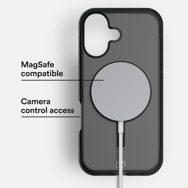 BodyGuardz Apple iPhone 16 Ace Pro Klf-Smoke Black