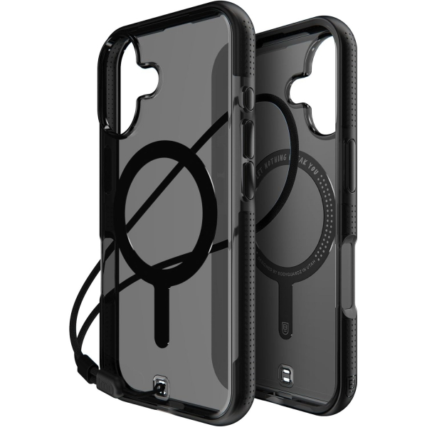 BodyGuardz Apple iPhone 16 Ace Pro Klf-Smoke Black