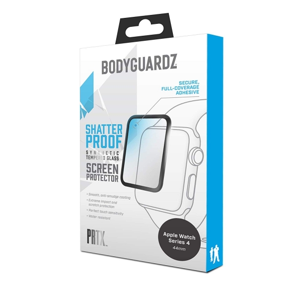 BodyGuardz Apple Watch Serisi 4 PRTX Cam Ekran Koruyucu (40mm)