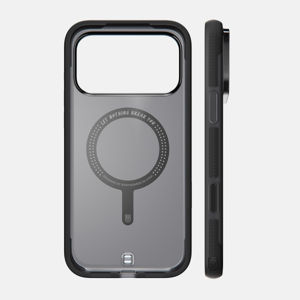 BodyGuardz Apple iPhone 17 Pro Max Ace Pro Klf-Smoke Black