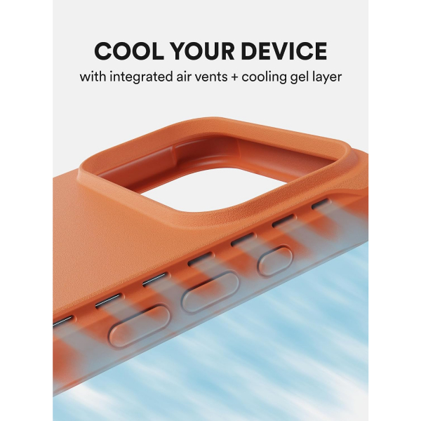 BodyGuardz Apple iPhone 17 Pro Max K�l�f-Rust Orange