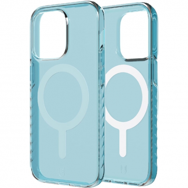 BodyGuardz Carve Serisi iPhone 14 Pro effaf Klf-Sky Blue