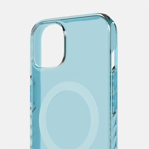 BodyGuardz Carve Serisi iPhone 14 Plus effaf Klf-Sky Blue