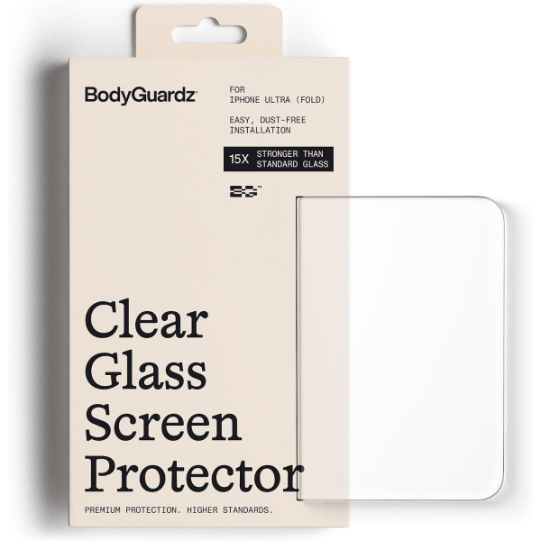 BodyGuardz Clear Glass iPhone Duo Ekran Koruyucu