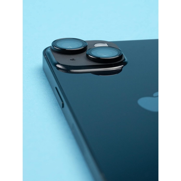 BodyGuardz Pure Serisi iPhone 14/Plus Kamera Lens Koruyucu -Black