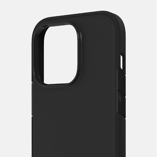 BodyGuardz Solitude Serisi iPhone 14 Pro Darbeye Dayankl Klf-Black