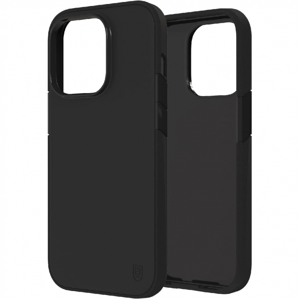 BodyGuardz Solitude Serisi iPhone 14 Pro Darbeye Dayankl Klf-Black