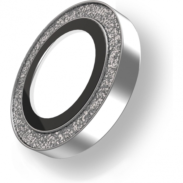 BodyGuardz iPhone Air Kamera Lens Koruyucu-Silver Glitter