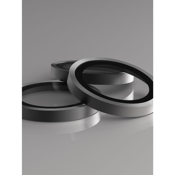BodyGuardz iPhone 17 Pro Max Kamera Lens Koruyucu-Black