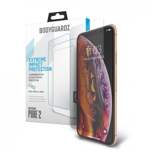 BodyGuardz iPhone XS Max Pure Cam Ekran Koruyucu