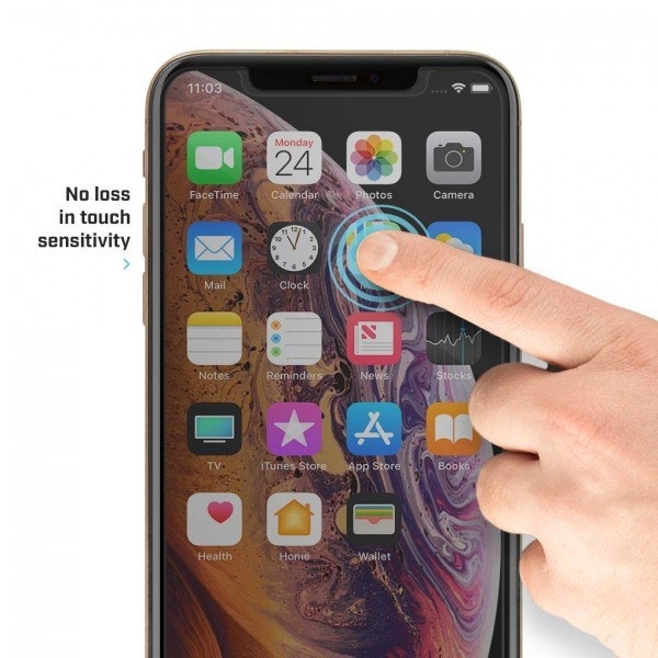 BodyGuardz iPhone XS Max Spyglass Privacy Ekran Koruyucu